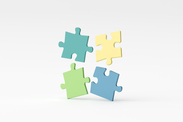 联系，团队合作，解决问题和协作的概念。图片下载