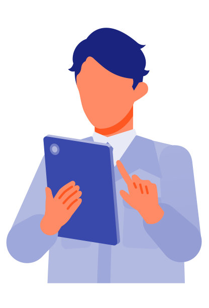 工作的人。解决问题的概念。卡通人物。人们面对头像和图标。平板人的特写图像。图片下载