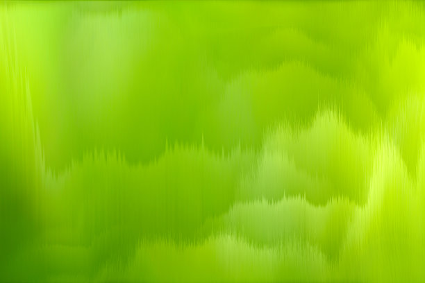 从黄绿色到暗墨绿色的多层刷漆质感，让人联想到山水画，唤起了森林的形象。图片下载