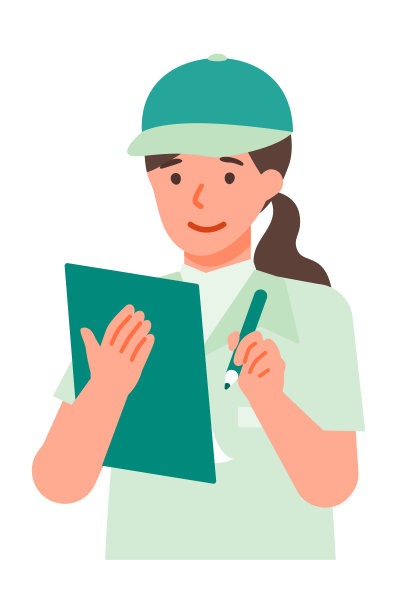 工作的女人。解决问题的概念。女性卡通人物。人们面对头像和图标。女性写作的特写图像。图片下载