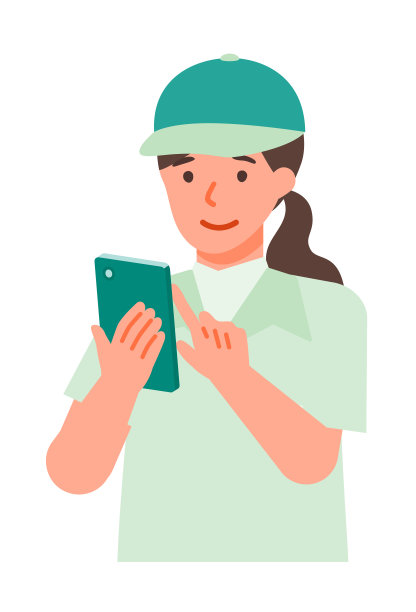 工作的女人。解决问题的概念。女性卡通人物。人们面对头像和图标。智能手机女人的特写图像。图片下载