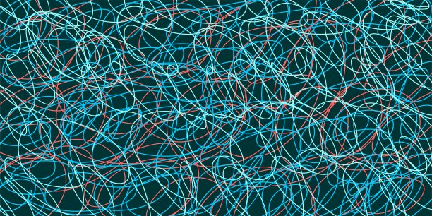 彩色纠结图案图片下载