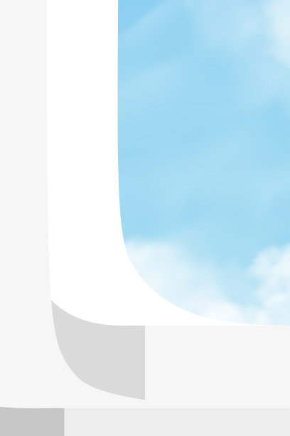 天蓝色，云背景，3d白色斜坡讲台步骤显示样机化妆品目前，矢量最小背景场景灰色平台，垂直设计横幅春夏背景图片下载