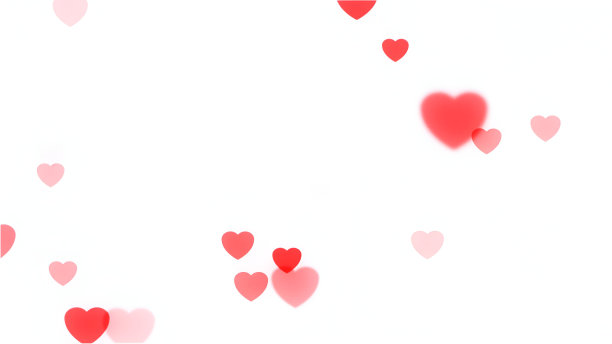 无缝图案与心。浪漫的奶油桃色背景纺织品，壁纸，织物，设计图片下载