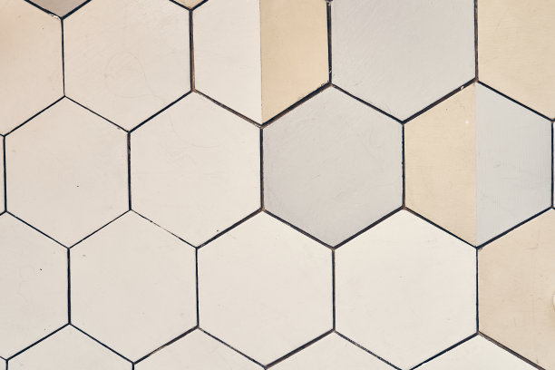 六角形大理石墙砖与复制空间为您的设计图片下载