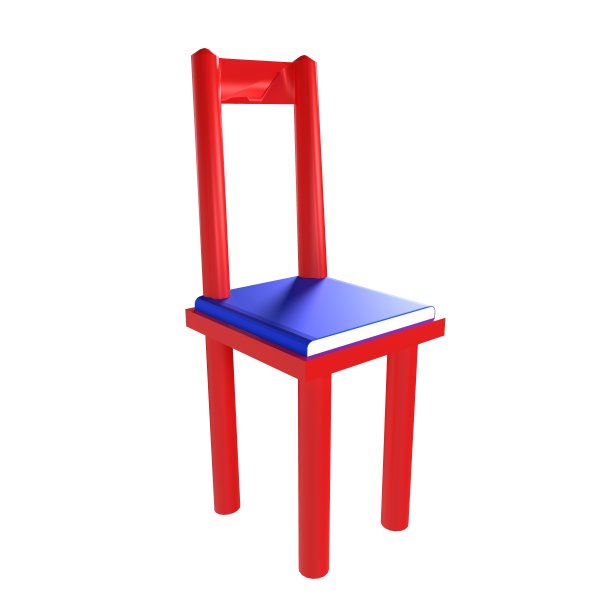 椅子孤立在白色的背景上图片下载