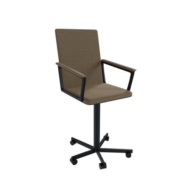 白色背景的办公椅图片下载