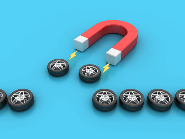 3D磁铁轮图片下载