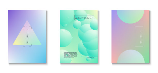 抽象的设计。审美空间插画。紫色3d集。未来创意横幅。全息的海报。最小的形状。优雅的元素。紫罗兰抽象设计图片下载