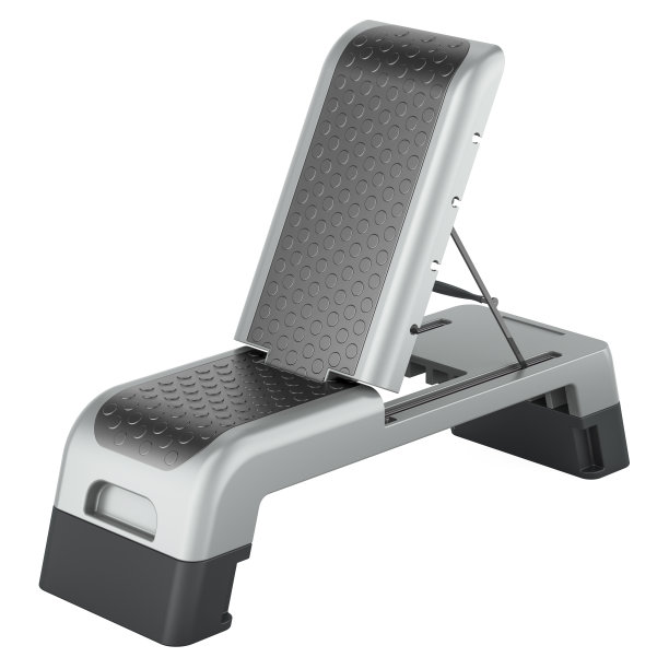 多功能有氧甲板。整体运动台阶平台，3D渲染图片下载