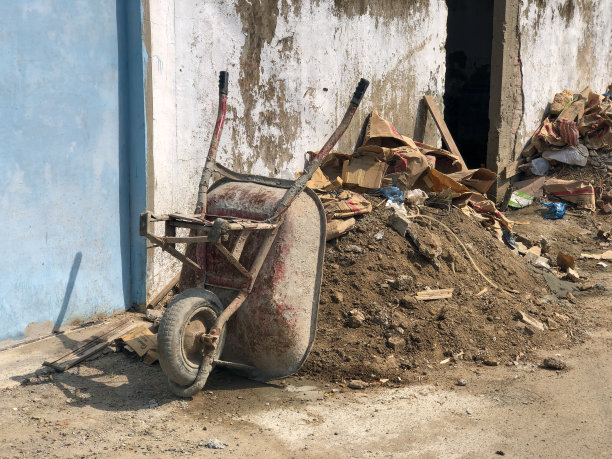废旧手推车图片下载