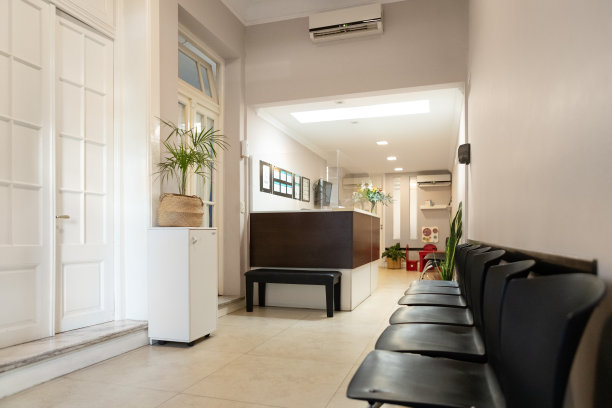 没有人的诊所候诊室图片下载