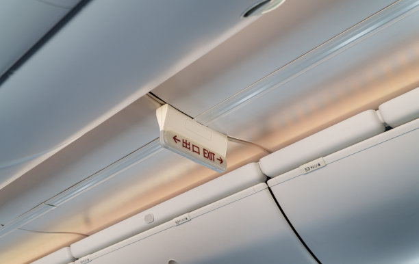 飞机经济舱背景图片下载