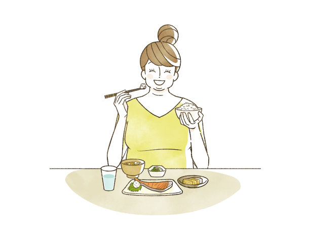 肥胖女性进食图片下载