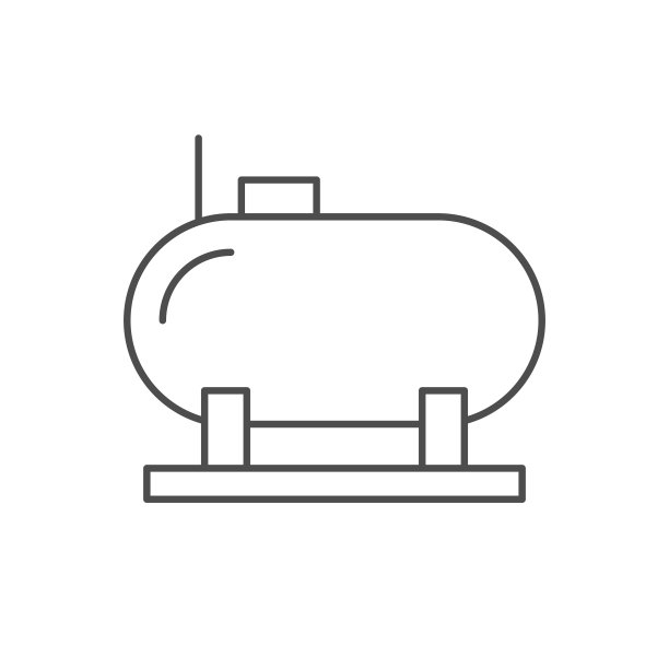 油箱管路轮廓图标图片下载