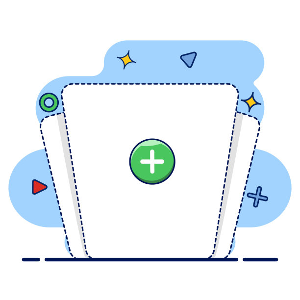 概念文档或文件的拖放，添加文档文件按钮。现代图形元素的着陆页，空白状态用户界面，信息图表，图标。平面设计矢量插图。图片下载