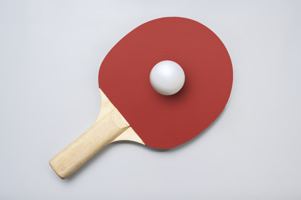 乒乓球的拍子是用来打乒乓球的图片下载