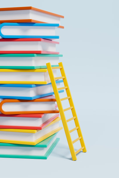 3D渲染书籍和阅读图片图片下载