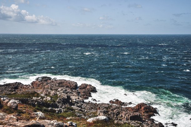 海边和悬崖的风景照片图片下载