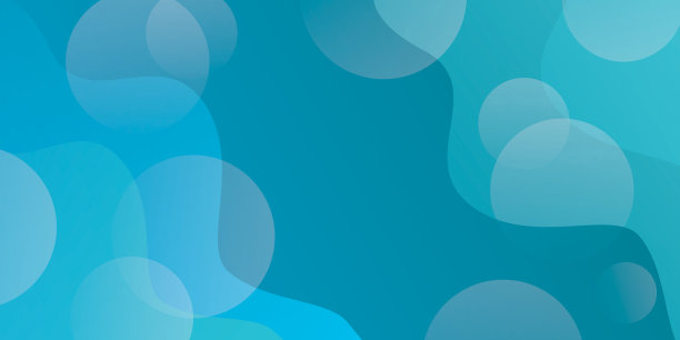 蓝色梯度抽象背景波。彩色的背景。设计卡片，网页，网站，封面和横幅。图片下载