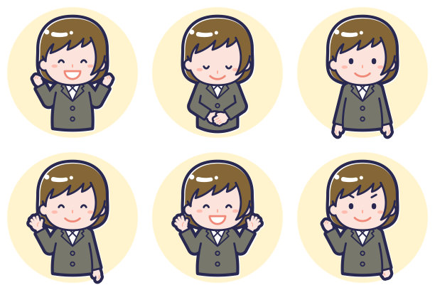 卡通人物画像 02 _02图片下载