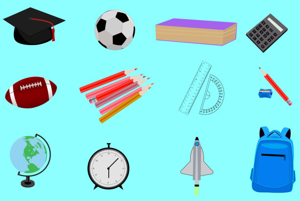 教育图标矢量图片下载