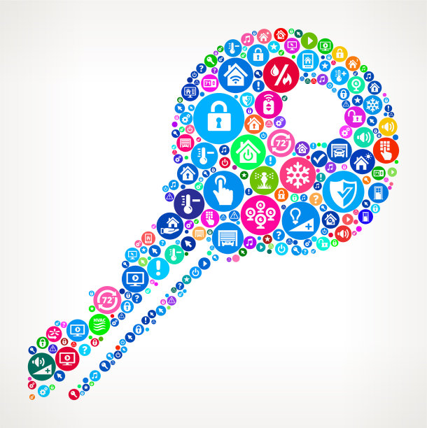 家居关键家居自动化技术图标图案图片下载