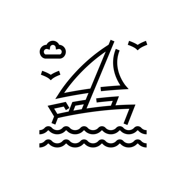 帆船路线图示图片下载