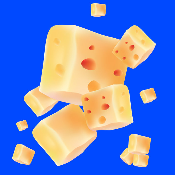一套奶酪块图片下载