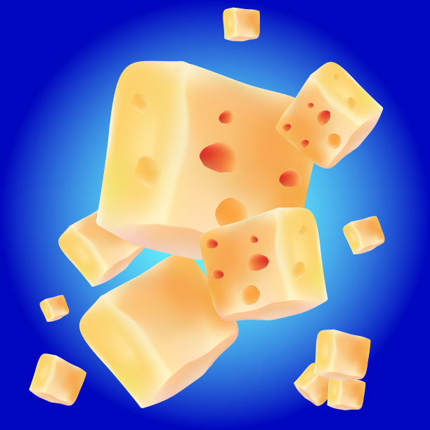 一套奶酪块图片下载