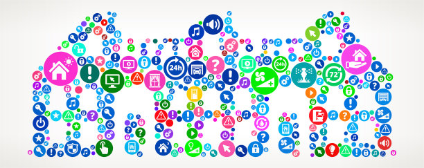 Condos家庭自动化技术图标模式图片下载