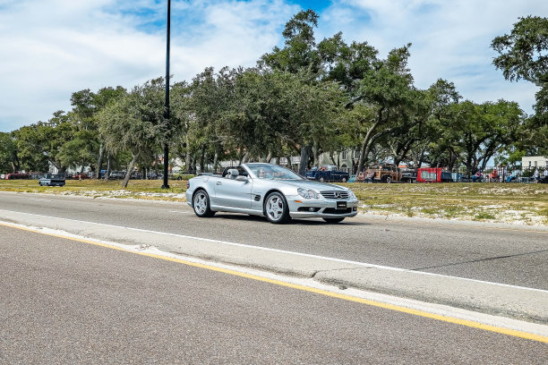 2004年奔驰SL55 AMG敞篷车图片下载