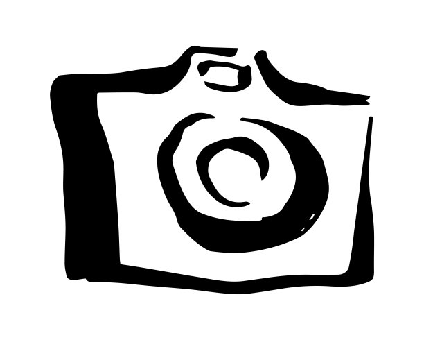 相机符号手绘，用墨水绘制图片下载