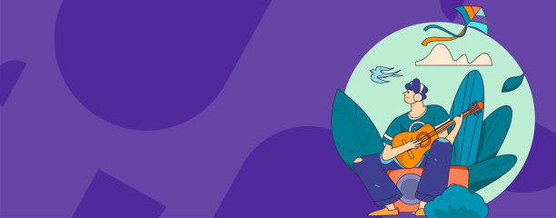 二十四节气:立春、下雨、惊蛰、春风、清明、谷雨，平面人物矢量概念操作手绘插画图片下载