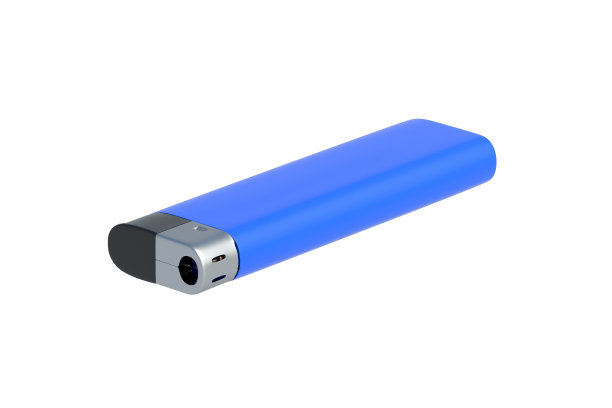 在白色背景上孤立的打火机。三维渲染图片下载