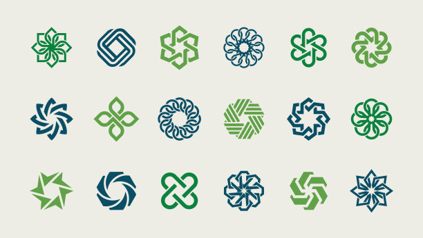 标志元素设计图片下载