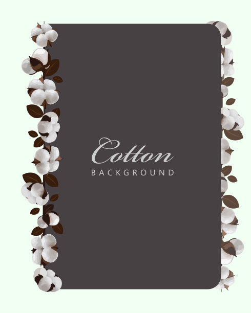 带有框架和文本位置的棉布图片下载