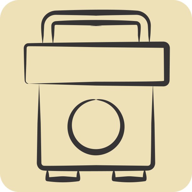 Icon社交媒体政策。与紧急符号相关。手绘风格。简单的设计说明图片下载