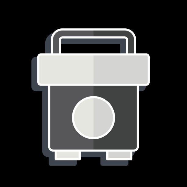 Icon社交媒体政策。与紧急符号相关。光滑的风格。简单的设计说明图片下载