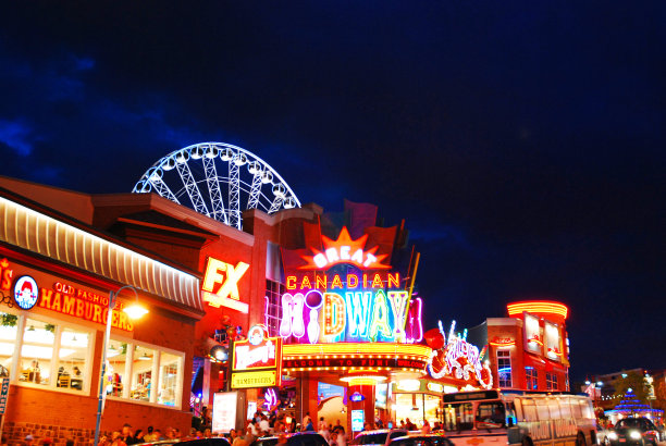 摩天轮等亮点景点图片下载