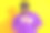 有趣的照片害怕好男人穿紫色时尚的衣服令人兴奋的图片vr眼镜孤立的黄色背景图片下载