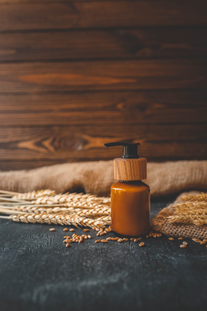 小麦胚芽保湿霜，化妆品图片下载