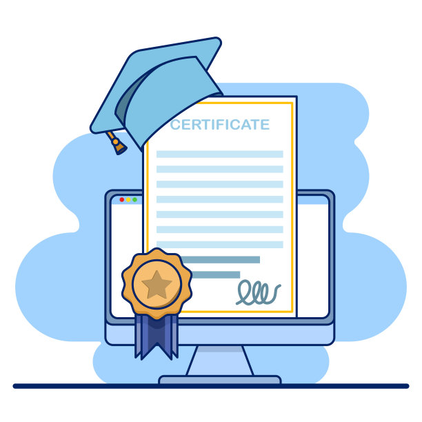 毕业证书概念。大学毕业证书，大学生毕业证书，带奖状，带邮票，带蝴蝶结。教育文凭有利于学生学习成功。图片下载