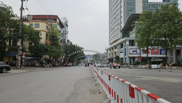 越南老街市的街头生活。图片下载