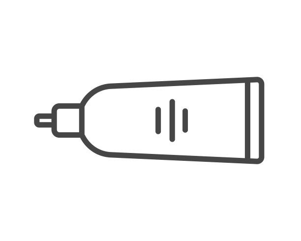 矢量图标的美容，化妆品和护理。瓶子，罐子，沐浴露，面霜，身体乳，喷雾，药膏，膏体。图片下载