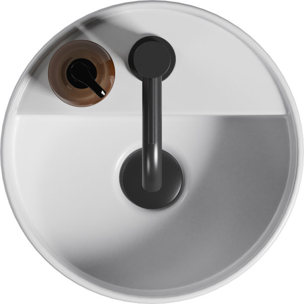 浴室台面-水槽的俯视图图片下载