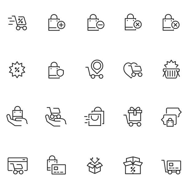 购物的图标图片下载