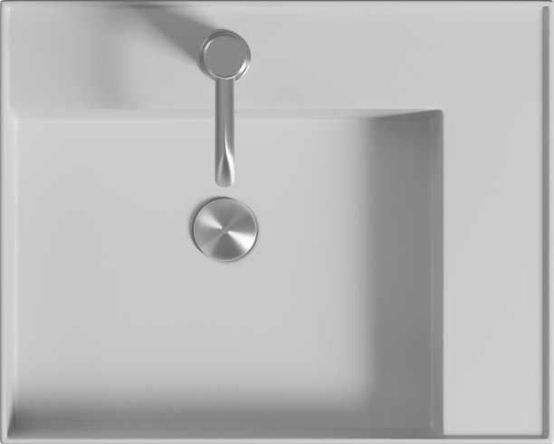 浴室台面-水槽的俯视图图片下载