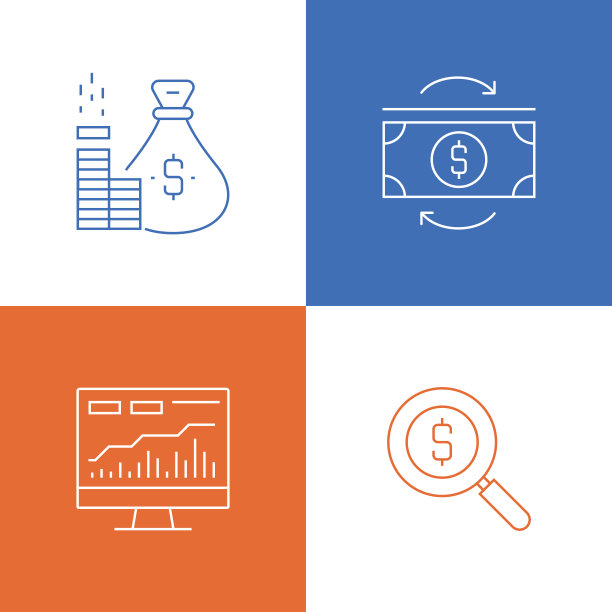 矢量插图银行和金融相关的细线图标。可编辑的矢量中风。图片下载