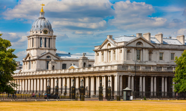 英国伦敦格林威治的圣彼得和圣保罗教堂。图片下载